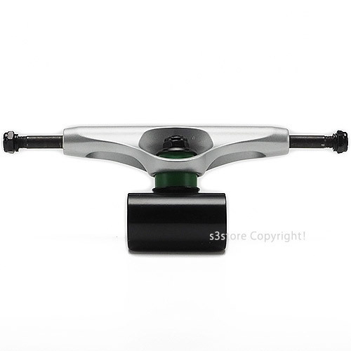 1円～ AVENUE SUSPENSION SKATE TRUCK SET SILVER/BLK 8.0 (139mm) アベニュー サスペンション スケート トラック [同梱不可]_画像3