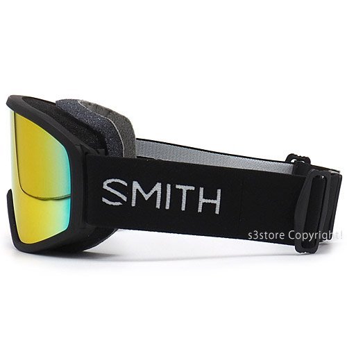 1円～ 22-23 SMITH REASON OTG BLACK RED SOL-X MIRROR スミス スノーボード スノボ スキー ゴーグル 平面レンズ 2023 [同梱不可]_画像2