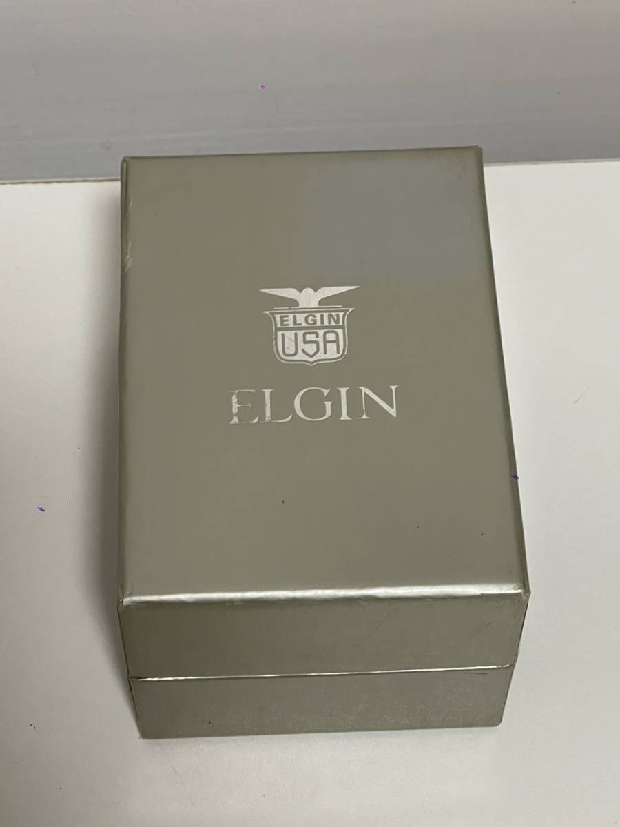 ELGIN エルジン FK-1215-SL クロノグラフ メンズ クオーツ 腕時計