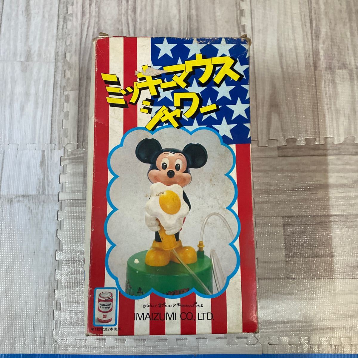 5000スタ　激レア　★欠品不明、未使用★ ミッキーマウス　シャワー　当時物　当時物　希少　レア　ビンテージトイ