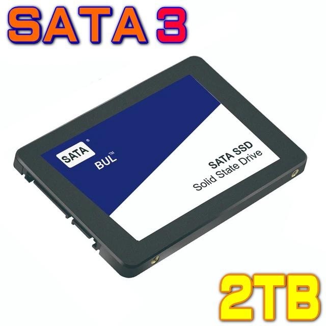 ハイスピード内蔵SSDカード【 2TB】2.5インチ BUL SATA3 6Gb/s 7mm 500MB/s SATAⅢ 1テラバイト ノートPCやディスクトップPCやゲーム機に_画像1