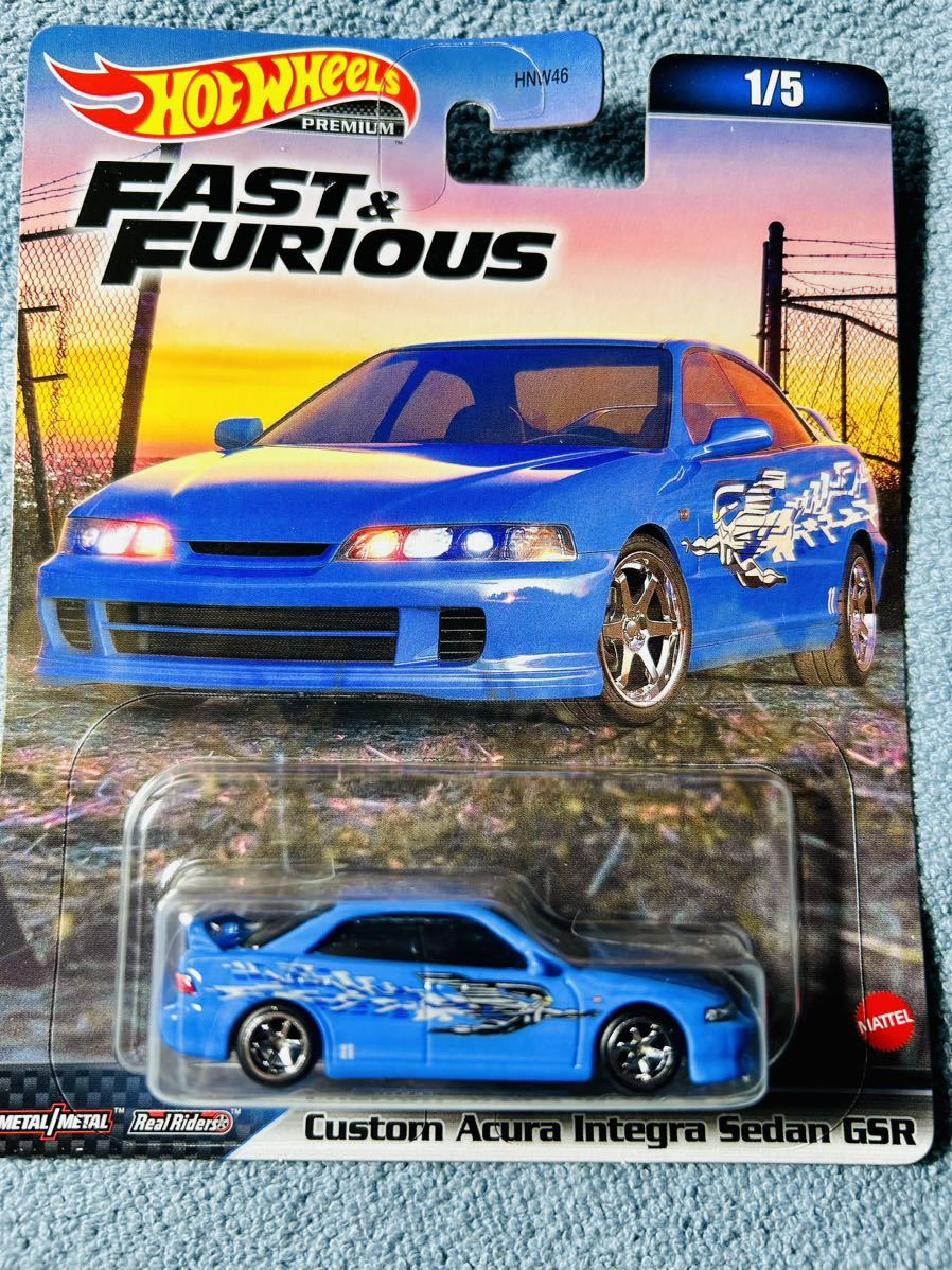 ホットウィール Hot Wheels Custom Acura Integra Sedan GSR FAST & FURIOUS ワイルド・スピード インテグラ アキュラ ホンダ ワイスピ_画像1