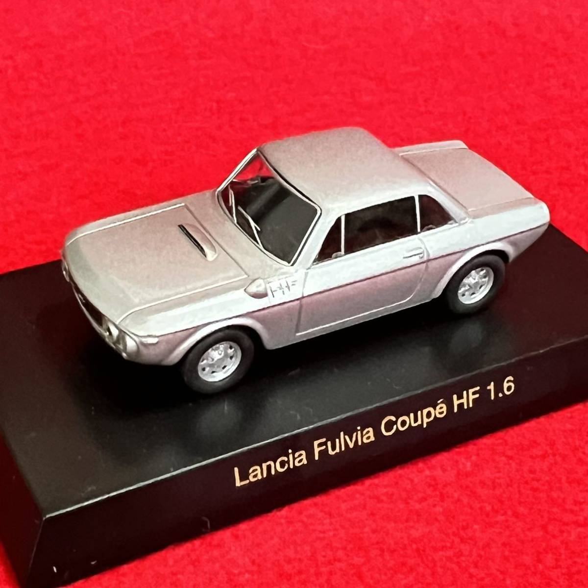 京商 1/64 Lancia Fulvia HF 1.6 silver ランチャー フルビア クーペ HF 1.6 シルバー_画像2