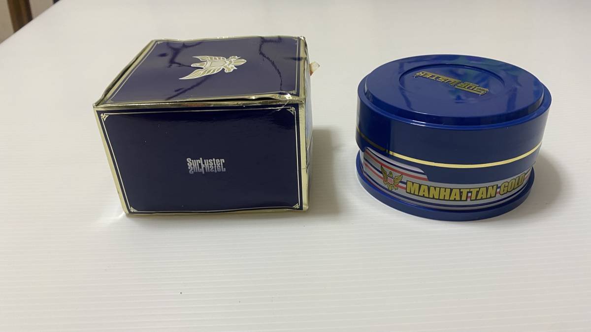 使用1回だけ　シュワラスター マンハッタンゴールド・ワックス・ジュニア　SurLuster MANHATTAN GOLD WAX Jr. カルバナ蝋_画像1