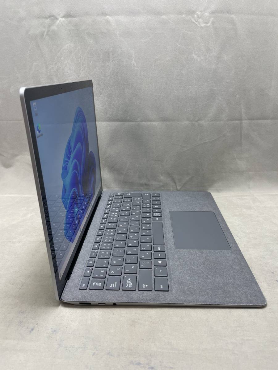 #300548 Microsoft Surface Laptop 3 13.5 (Core i7-1065G7 /16GB /512GB NVMe /13.5 タッチ /無線,BT,CAM /Win11 Pro) ※底面凹、ゴム足欠_画像2