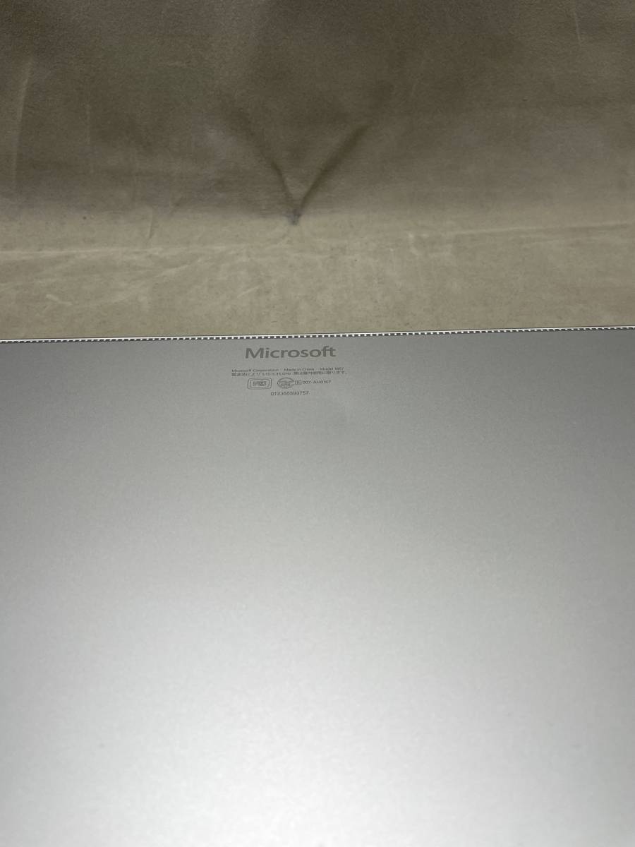 #300548 Microsoft Surface Laptop 3 13.5 (Core i7-1065G7 /16GB /512GB NVMe /13.5 タッチ /無線,BT,CAM /Win11 Pro) ※底面凹、ゴム足欠_画像6