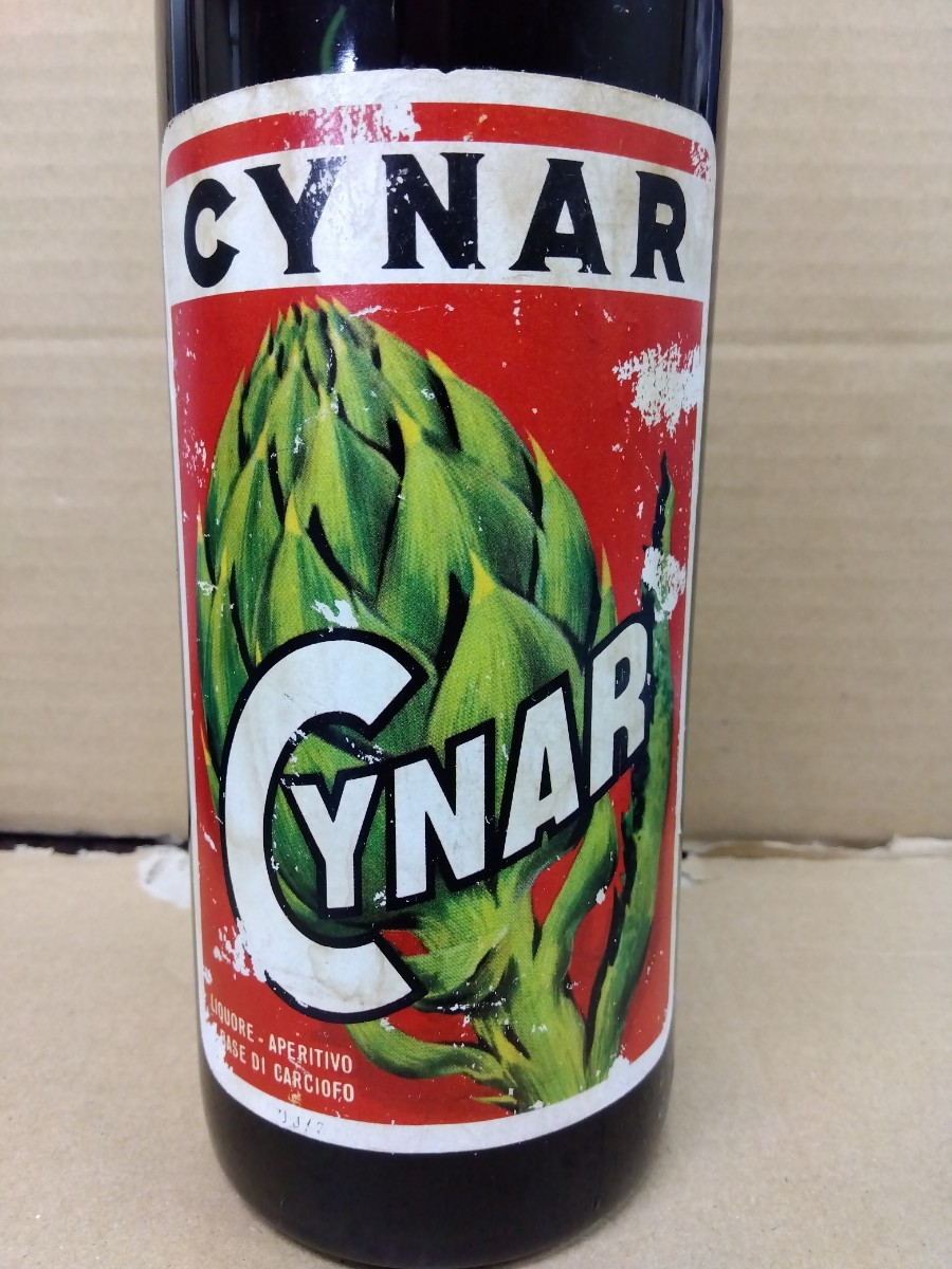 【未開栓】リキュール　CYNAR オールドボトル 1000ml アルコール度数16度以上17度未満　八王子引き取りOK1257_画像3