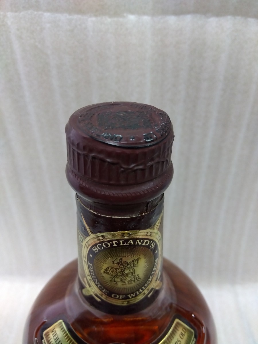 【未開栓】ウイスキー特級 CHIVAS REGAL 12年 750ml アルコール度数40度　箱付き　八王子引き取りOK1295_画像4