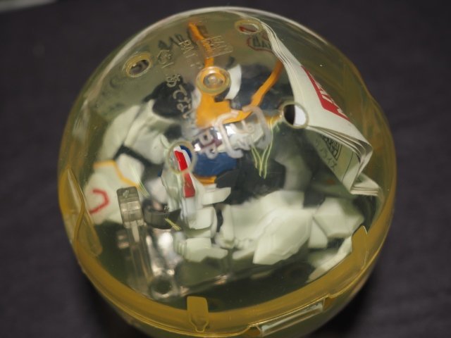 S485【ジャンク品】バンダイ モビルスーツアンサンブル 数機まとめセット エアリアル バルバトス Hi-νガンダム BANDAI カプセルトイガチャ_画像6