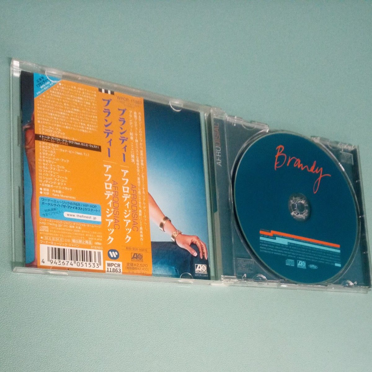 Brandy/ブランディー「AFRODISIAC/アフロディジアック」 アルバム CD全16曲