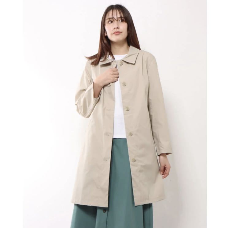  including carriage shoe la Roo turn-down collar coat M size single trench coat spring coat lik route suit examination interview graduation ceremony ..