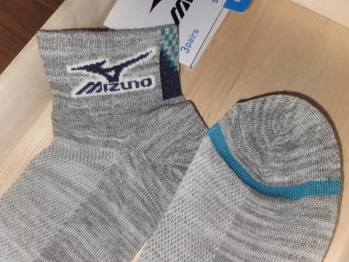 ミズノ　MIZUNO　24~26　メッシュ　オールメッシュ　スーパーメッシュ　蒸れない　ムレない　涼　靴下　ソックス　ショート靴下