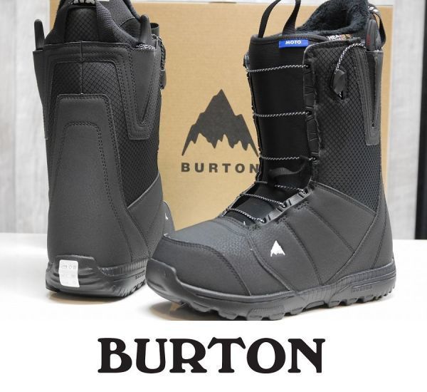 【新品】24 BURTON MOTO - 27.5 Black 正規品 保証付 スノーボード ブーツ