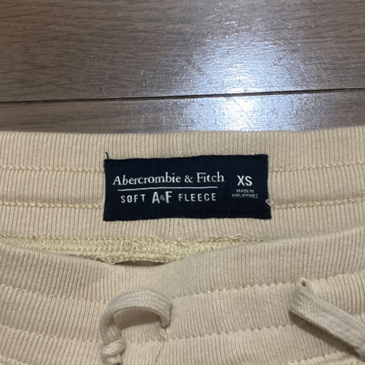 Abercrombie&Ｆitch アバクロ　 パーカー スウェット　ベージュ　xsサイズ 上下