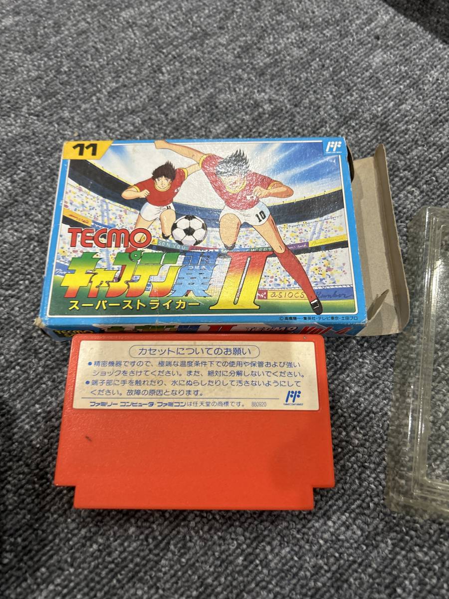 キャプテン翼　Ⅱ スーパーストライカー　任天堂　tecmo ファミコン　ゲーム　ソフト_画像4