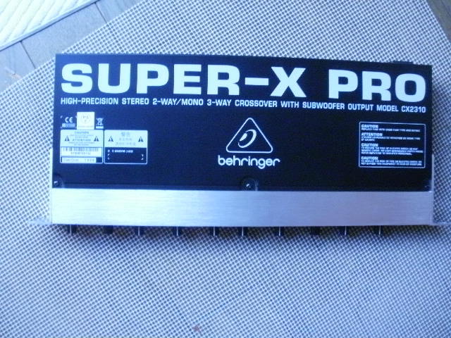 ☆BEHRINGER ( ベリンガー ) / Super-X Pro CX2310（チャンデバ）_画像1