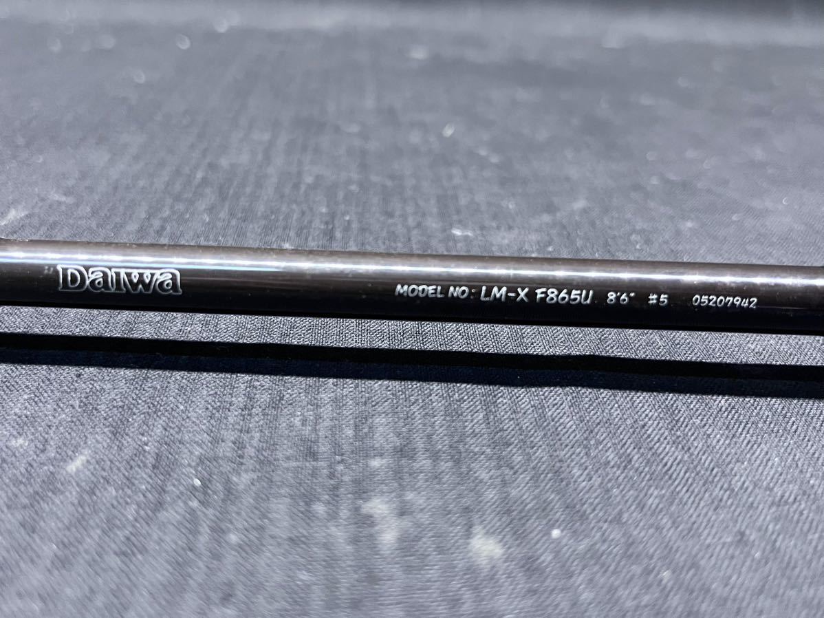 ▽Kd前21▼180 DAIWA ダイワ LOCHMOR-X ロッホモア F865U 8'6'' #5 フライロッド 2ピース 釣竿 釣り道具 フィッシング 釣具_画像4