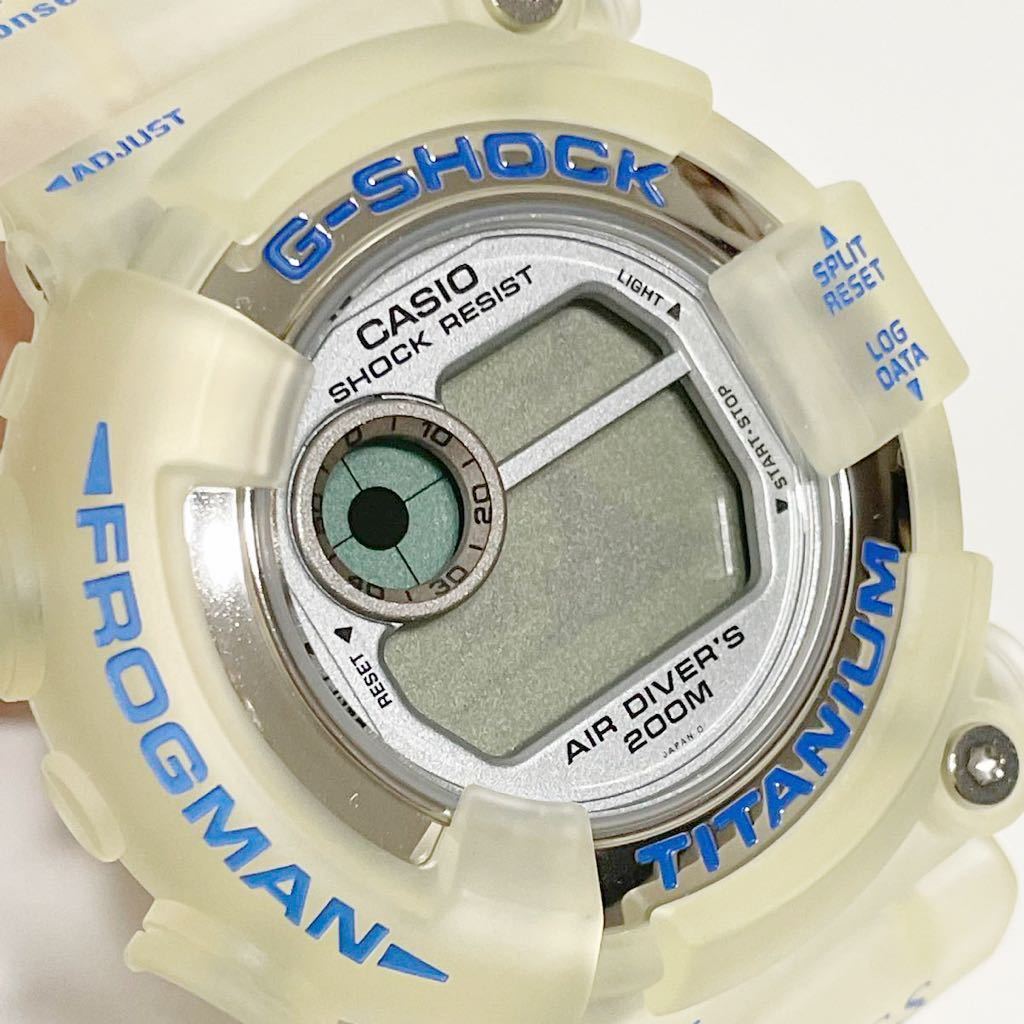 【未使用品】 CASIO カシオ G-SHOCK Gショック フロッグマン DW-8201WC-2T WCCS 世界サンゴ礁保護協会 FROGMAN 腕時計_画像6