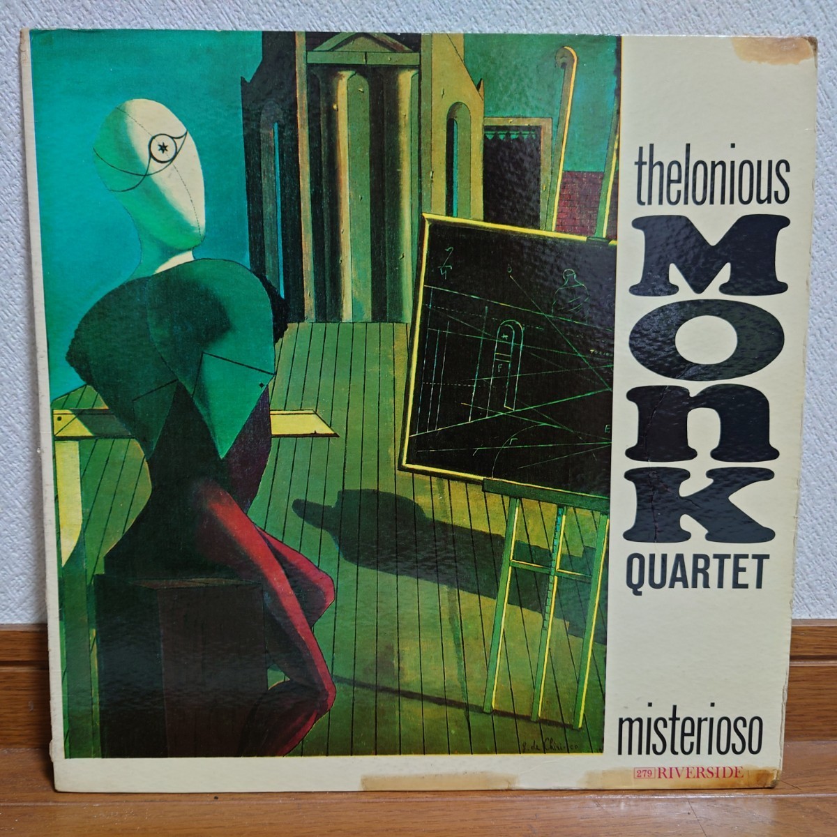 Thelonious Monk Quartet Misterioso 青小 深溝 DG セロニアス・モンク US盤_画像1