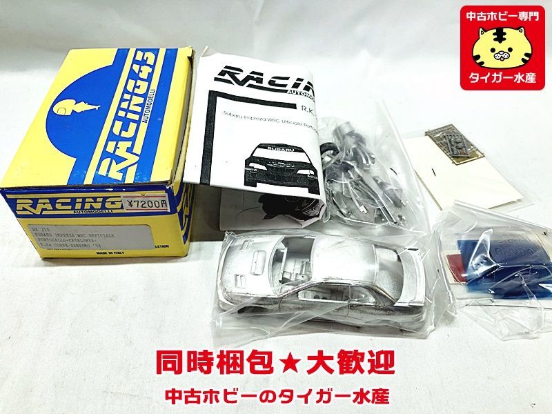 Racing43　スバル インプレッサ WRC UFFICIALE　RK210　ミニカー　メタルキット　内袋未開封　未組立　同梱OK　1円スタート★H_画像1