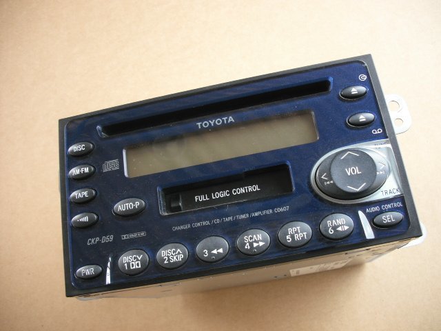 [B183]AE111,4A-FE, Sprinter Trueno,TRUENO, Toyota original CD tape deck,CKP-D59,h31