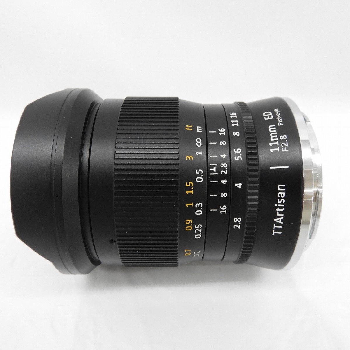 【中古品】TTArtisan 単焦点レンズ 11ｍｍ ED F2.8 フィッシュアイ ニコン用 11439181 1207_画像4