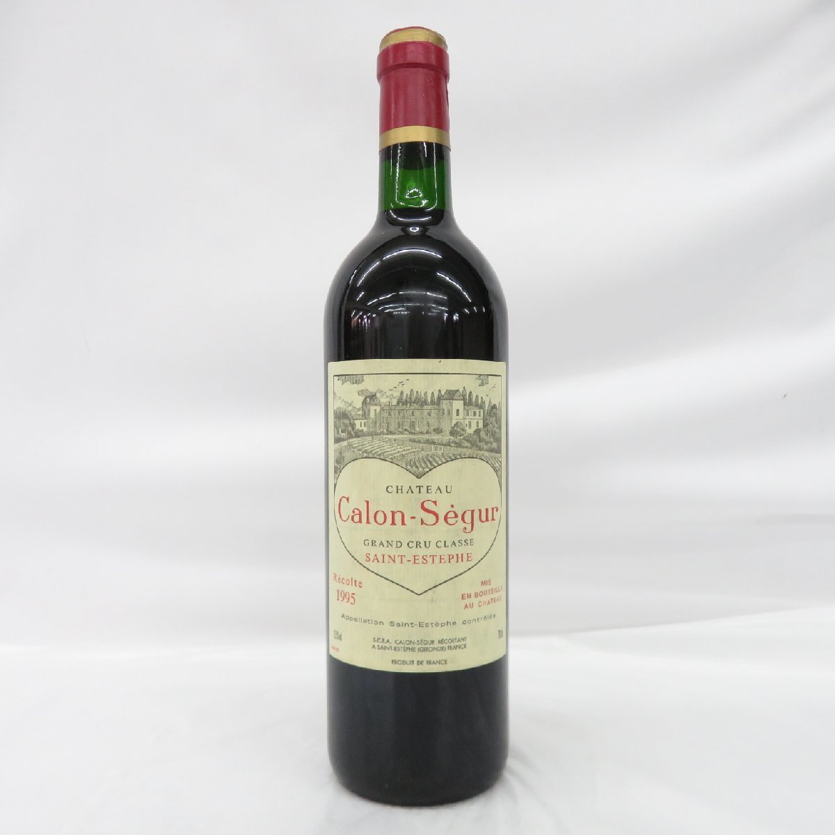 【未開栓】Chateau Calon Segur シャトー・カロン・セギュール 1995 赤 ワイン 750ml 12.5% 11447220 1210_画像1