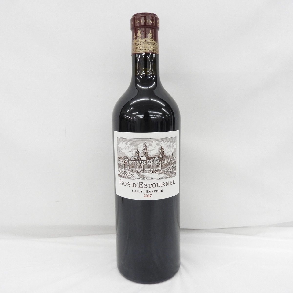 【未開栓】CHATEAU COS D'ESTOURNEL シャトー・コス・デストゥルネル 2017 赤 ワイン 750ml 13％ 11449262 1216_画像1