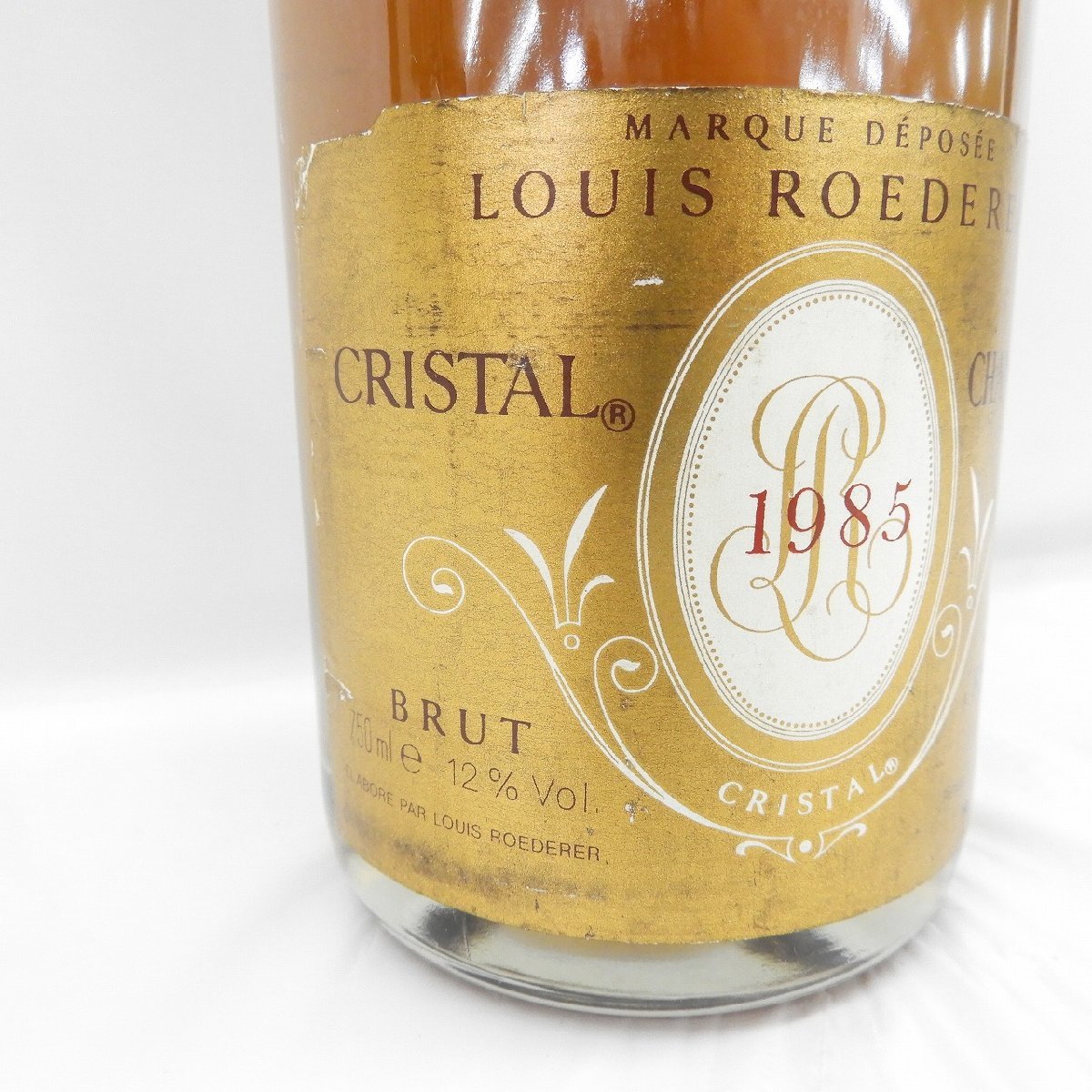 【未開栓】LOUIS ROEDERER ルイ・ロデレール クリスタル ブリュット 1985 シャンパン 750ml 12% 11454098 1216_画像2