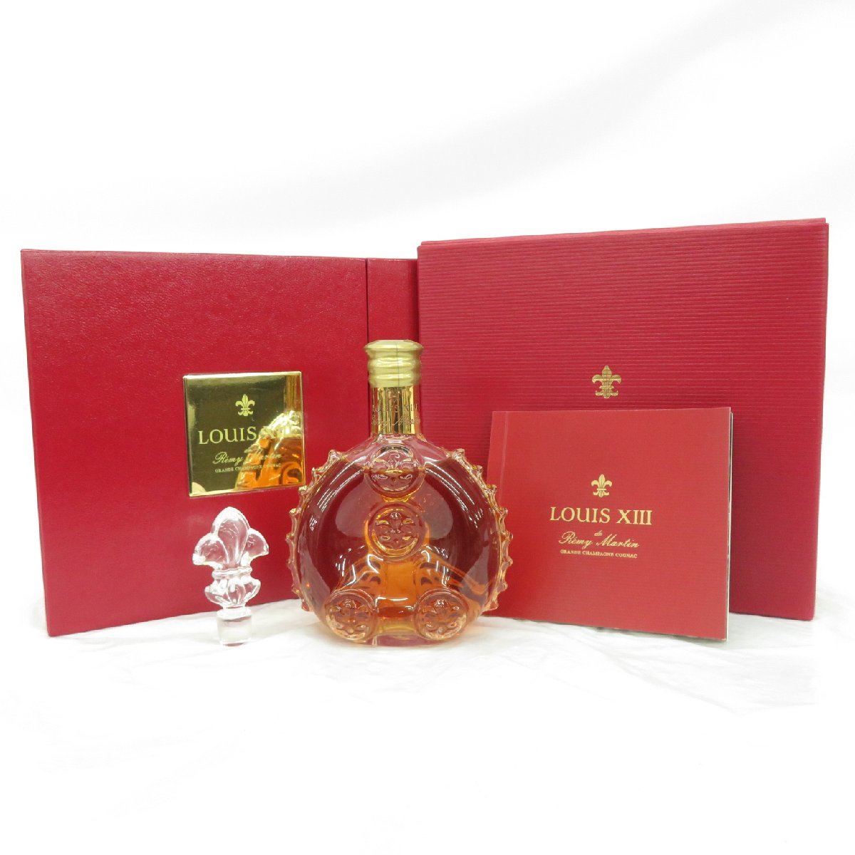 【未開栓】REMY MARTIN レミーマルタン ルイ13世 ミニボトル ブランデー 50ml 40% 箱/替栓/冊子付 ※シリアル一致 11449900 1218_画像1