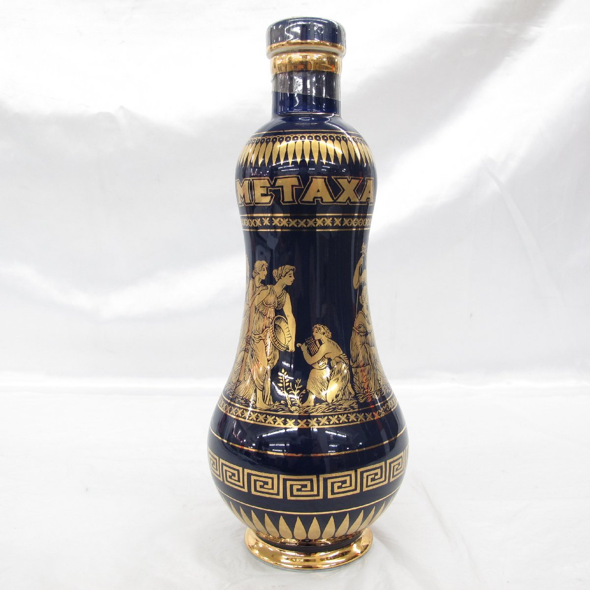 1円～【未開栓】Metaxa メタクサ センテナリー 青陶器ボトル ブランデー 700ml 40% 1212g 11444567 1220_画像3