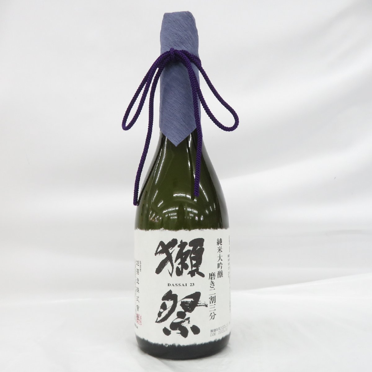 【未開栓】獺祭 純米大吟醸 磨き二割三分 日本酒 720ml 15% 製造年月：2023年11月 箱付 11457975 1224_画像2