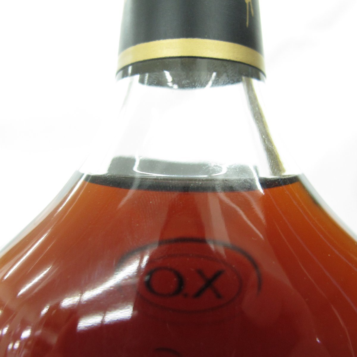 【未開栓】Hennessy ヘネシー XO 黒キャップ クリアボトル ブランデー 700ml 40% 11462888 1227_画像5