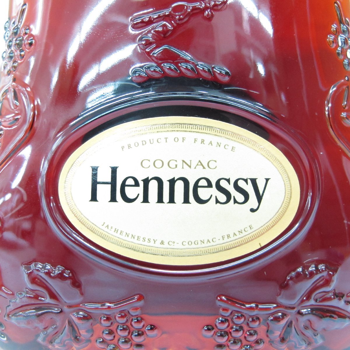 【未開栓】Hennessy ヘネシー XO 黒キャップ クリアボトル ブランデー 700ml 40% 11462888 1227_画像2