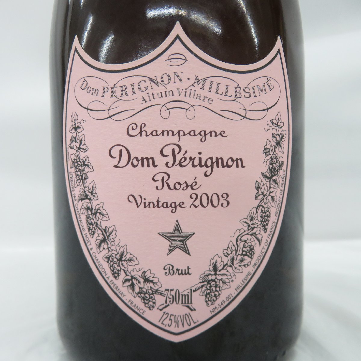 【未開栓】Dom Perignon ドンペリニヨン ロゼ 2003 シャンパン 750ml 12.5% 11455967 1227_画像2