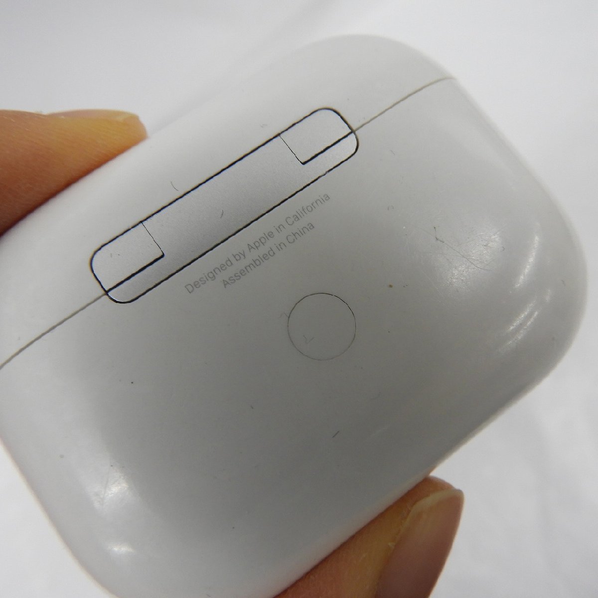 1円～【難有/中古品】Apple AirPods Pro with Wireless Charging Case 第1世代 MWP22J/A ※右イヤホンノイズ有 953178618 0105_画像6