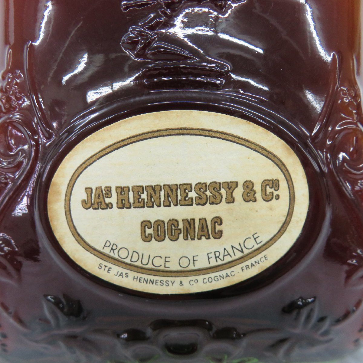 【未開栓】JAs.Hennessy ジャズヘネシー XO 金キャップ グリーンボトル ブランデー 700ml 40% ※目減り(大)有 813111542 0103_画像2