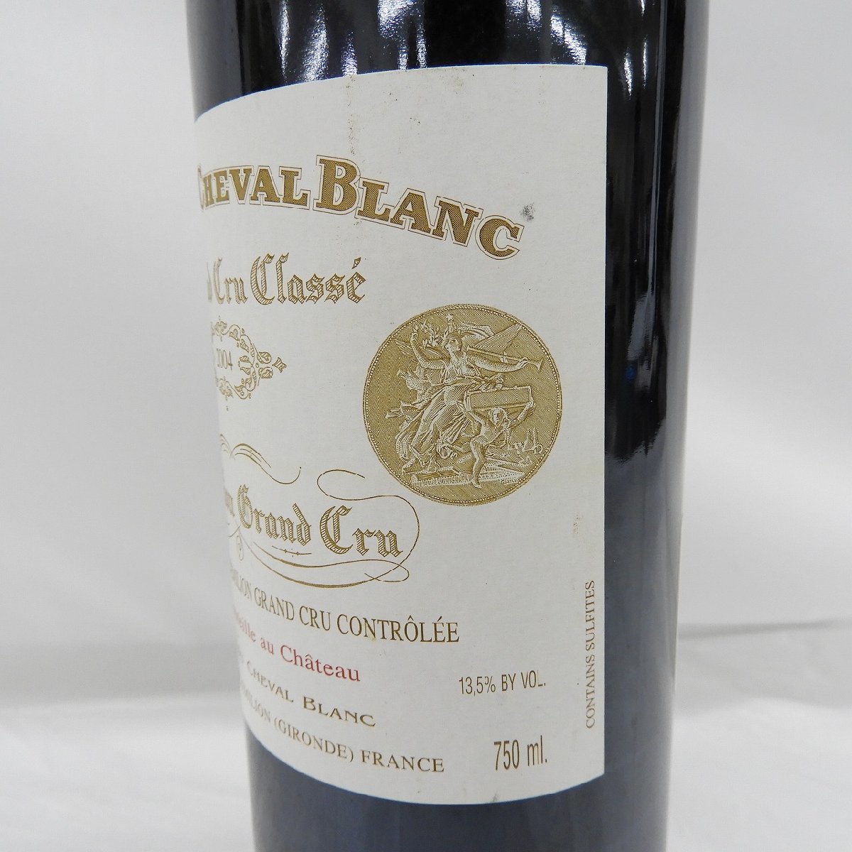 【未開栓】Chateau Cheval Blanc シャトー・シュヴァル・ブラン 2004 赤 ワイン 750ml 13.5％ 11465773 0105_画像3