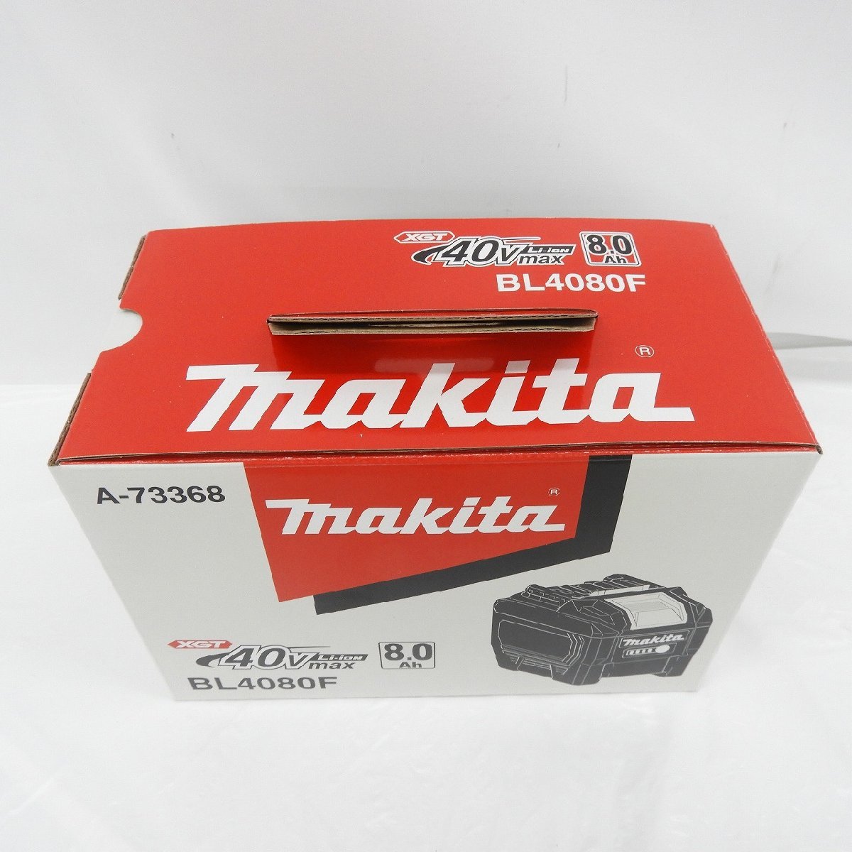 【未使用品】makita マキタ リチウムイオンバッテリー BL4080F 40Vmax 8.0Ah 雪印あり 11459641 0103_画像2