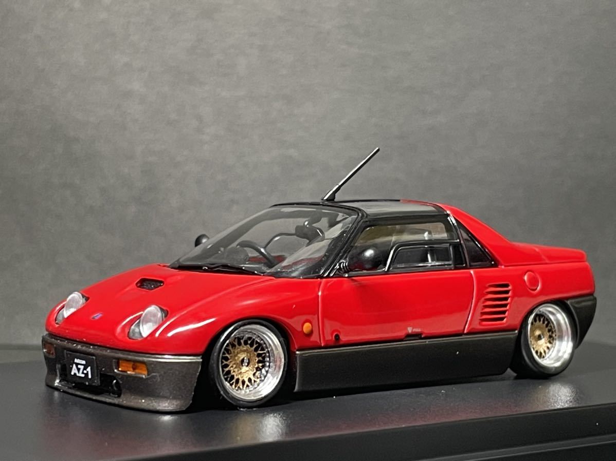 国産名車プレミアムコレクション MAZDA AUTOZAM AZ-1 深リムホイール 車高短 旧車_画像3