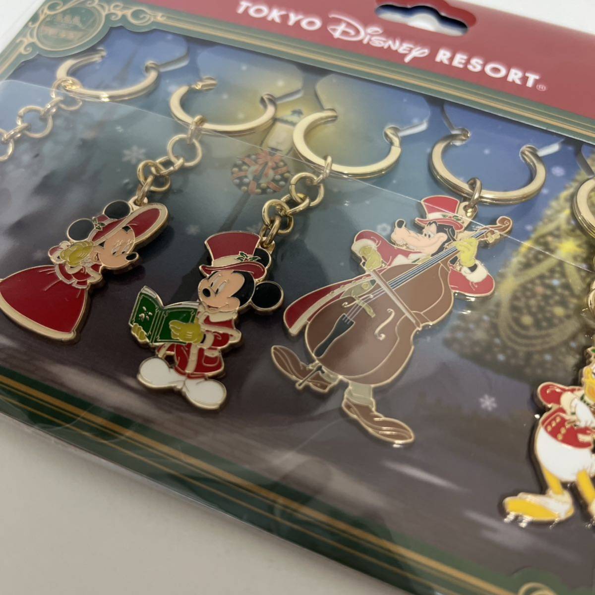 Disney 東京ディズニーリゾート クリスマス 2023 キーチェーン セット 未使用