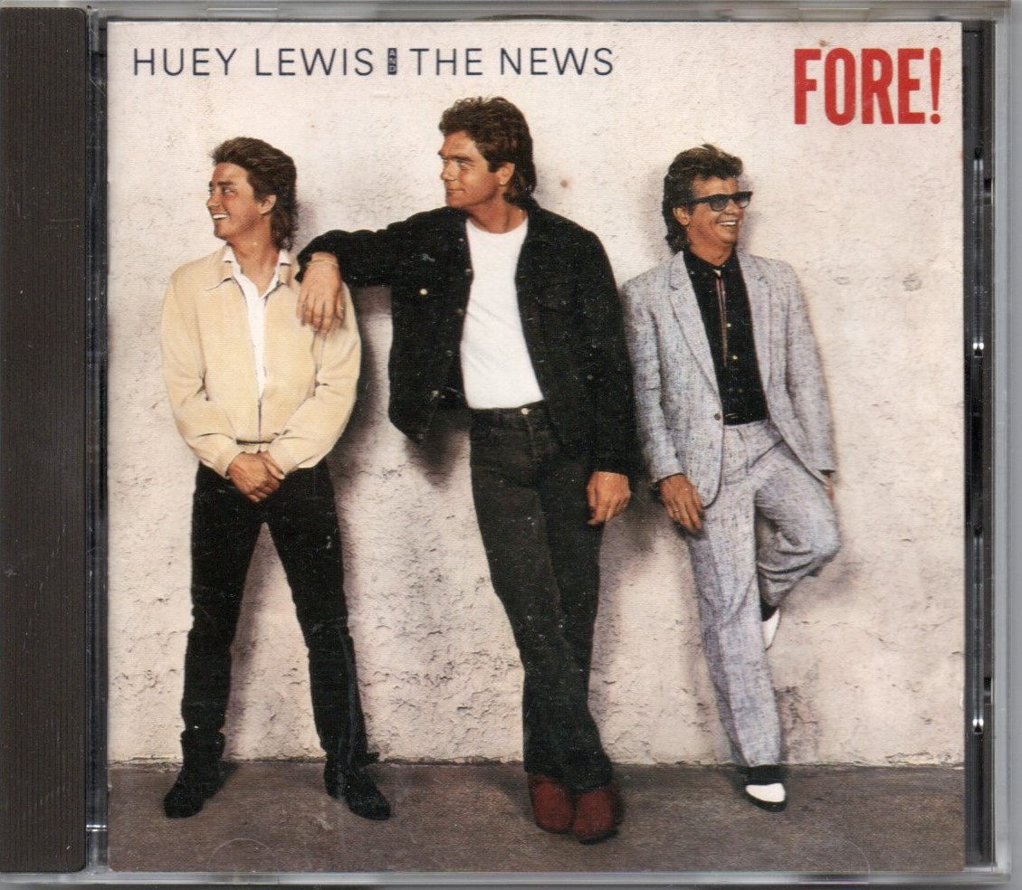 ★HUEY LEWIS AND THE NEWS/ヒューイ・ルイス★FORE !★独盤・ドイツ盤_画像1