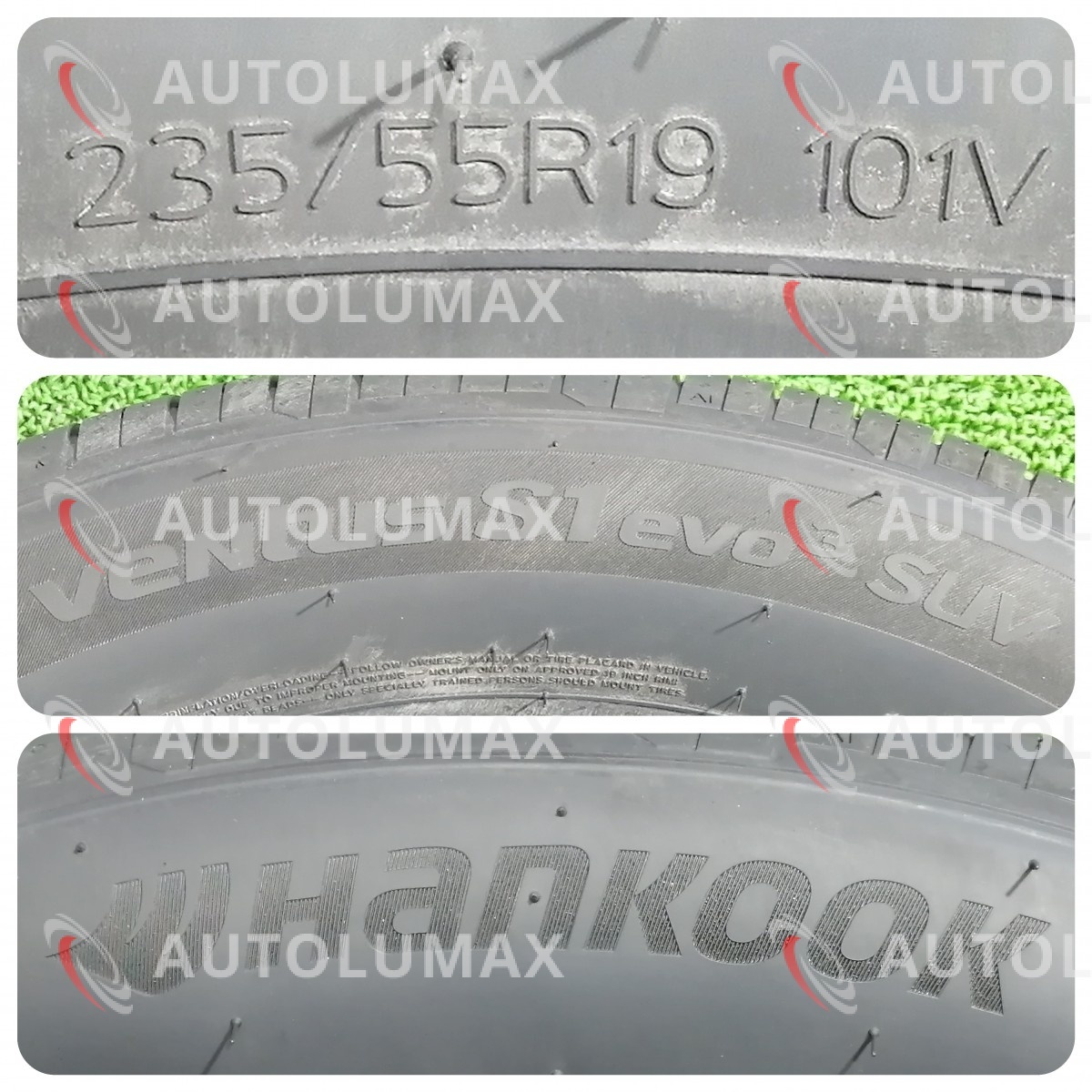 235/55R19 101V Hankook Ventus S1 evo3 SUV K127A 新品 サマータイヤ 4本セット 2022年製 ハンコック N1705._画像3