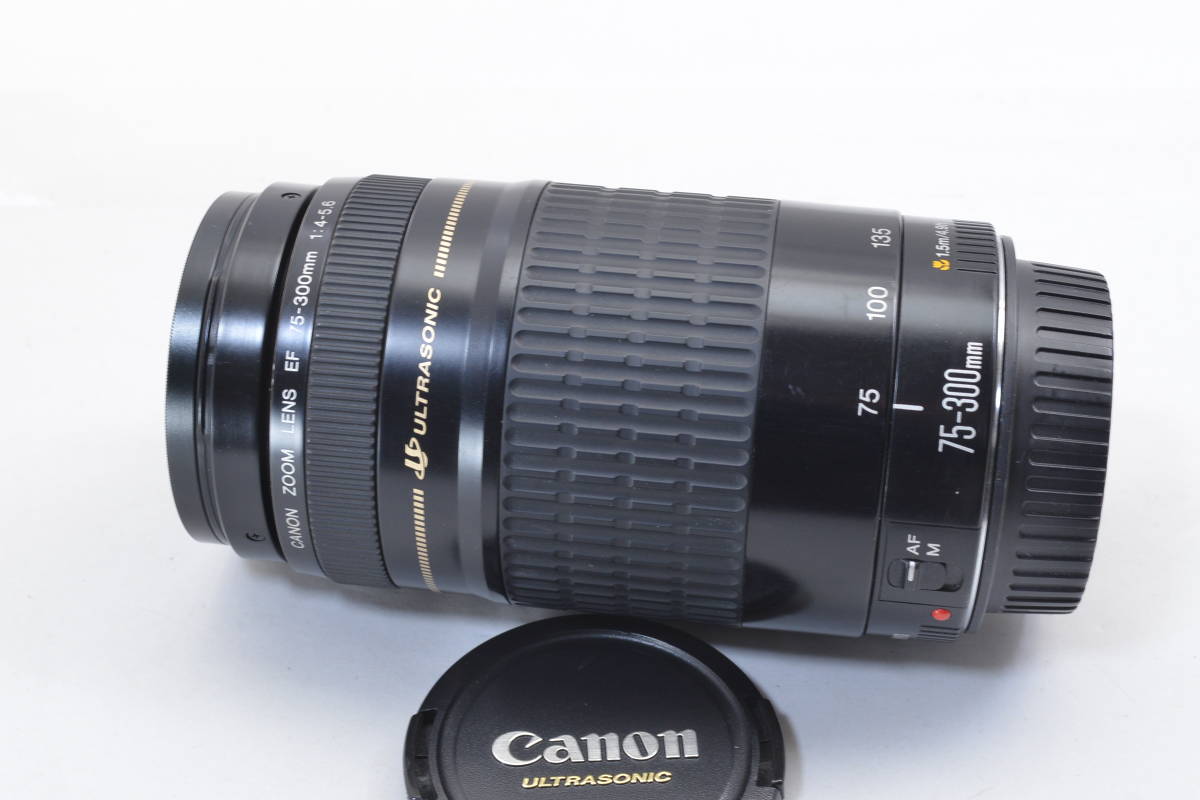 【ecoま】CANON EF 75-300mm F4-5.6 USM no.5100519D オートフォーカスレンズ_画像6