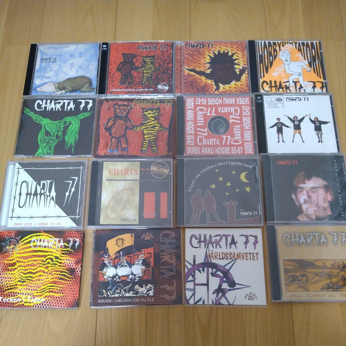 CHARTA 77 TRALL PUNK SKUMDUM DLK VARNAGEL ASTA KASK STREBERS RADIOAKTIVA RAKER TAKAHASHIGUMI BIRDNEST BEAT BUTCHER_画像1