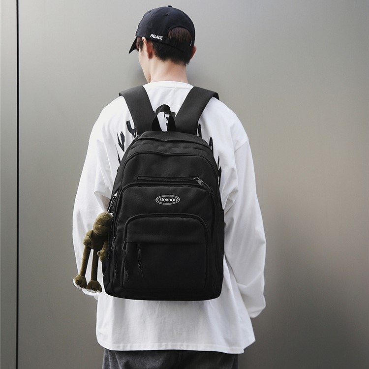 リュック 韓国 大容量 レディース メンズ バックパック 黒 ブラック 通勤 通学 男女兼用 ユニセックス 多機能