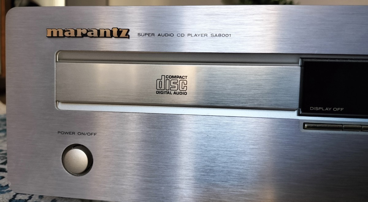 【ジャンク】Marantz SACDプレーヤー SA8001 美品リモコン付_画像4