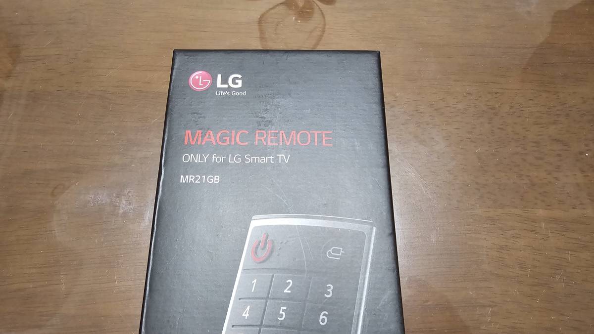 LG マジックリモコン 2021年製 LG TV 対応 MR21GB　新品　即決価格！_画像2