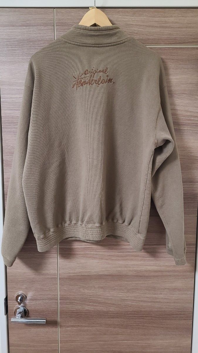 テンダーロイン MOCK NECK SWEAT ZIP UP モックネックスウェットジップアップ KHAKI Sサイズ 