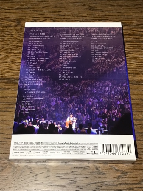 miwa live tour 2018 38/39DAY / acoguissimo 47都道府県~完~　 Blu-ray_画像3